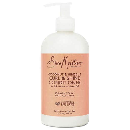 amazon.com, SheaMoisture Coconut & Hibiscus Curl & Shine Conditioner
