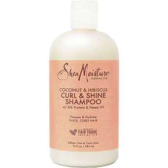 SheaMoisture Coconut & Hibiscus Curl & Shine Shampoo