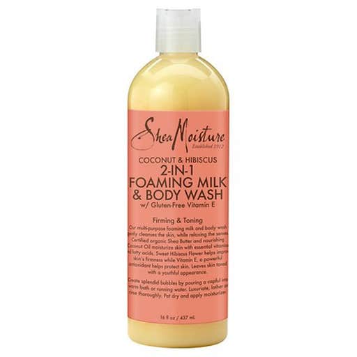 target.com, SheaMoisture Coconut & Hibiscus Foaming Milk & Body Wash