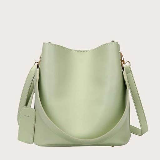 shein.com, SheIn Minimalist Bucket Bag With Inner Pouch