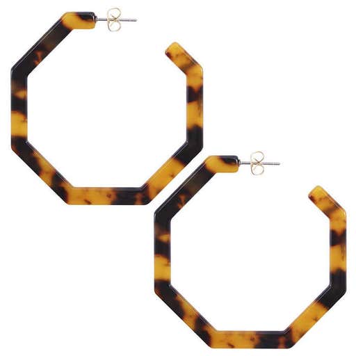 amazon.com, Shownii Octagon Statement Earring