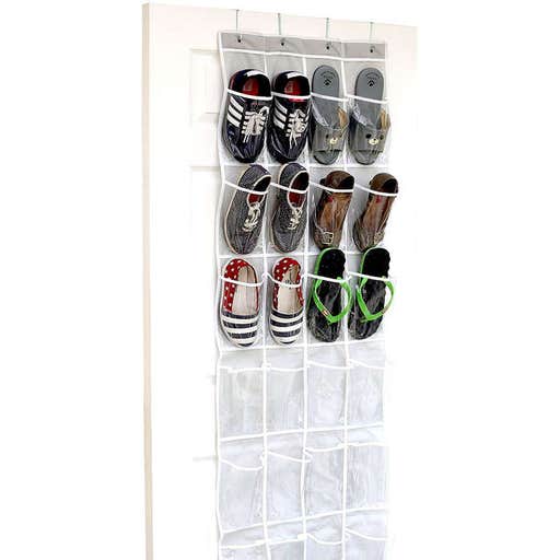amazon.com, Simple Houseware Over The Door Hanging Shoe Organizer