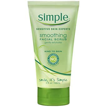 Simple Kind to Skin Soothing Facial Scrub