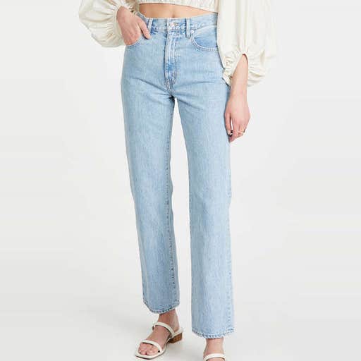 shopbop.com, Slvrlake London High Rise Straight Jeans In Clear Skies