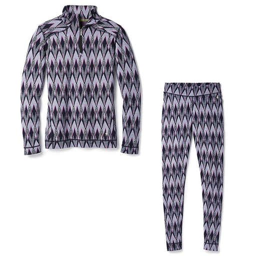 amazon.com, SmartWool NTS Mid 250 Pattern Zip Top & Bottom