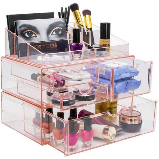 amazon.com, Sorbus Acrylic Cosmetics, Makeup, and Jewelry Storage Case
