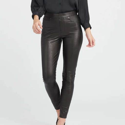 spanx.com, Spanx Faux Leather-Like Ankle Skinny Pants