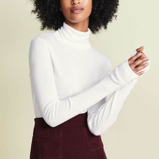 shopbop.com, Splendid Rib Long-Sleeve Turtleneck