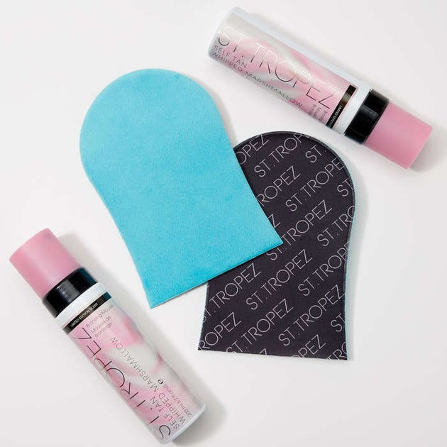 St. Tropez Self-Tan Whipped Marshmallow Duo With Two Mitts