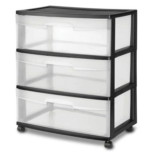 amazon.com, Sterilite Wide 3 Drawer Cart