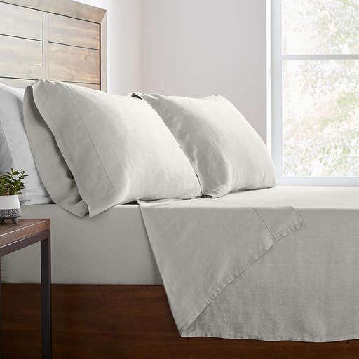 amazon.com, Stone & Beam Belgian Flax Linen Bed Sheet Set