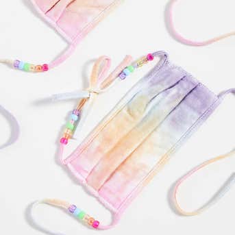 Stony Clover Lane Pastel Tie Dye Face Coverings