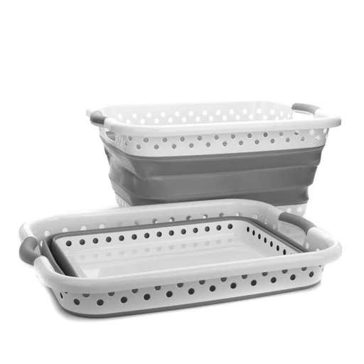 hsn.com, StoreSmith 2-pack Collapsible Laundry Baskets