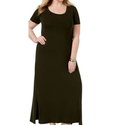 walmart.com, Style & Co. Plus Size T-Shirt Maxi Dress