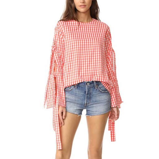 shopbop.com, Style Mafia Gingham Blouse
