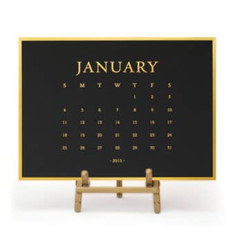 Sugar Paper 2015 Classic Desk Calendar