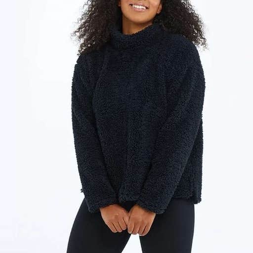 summersalt.com, SummerSalt The Cozy High Pile Eco Fleece Pullover