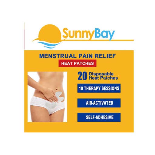 amazon.com, Sunny Bay Menstrual Cramp and Pain Relief Heat Patches