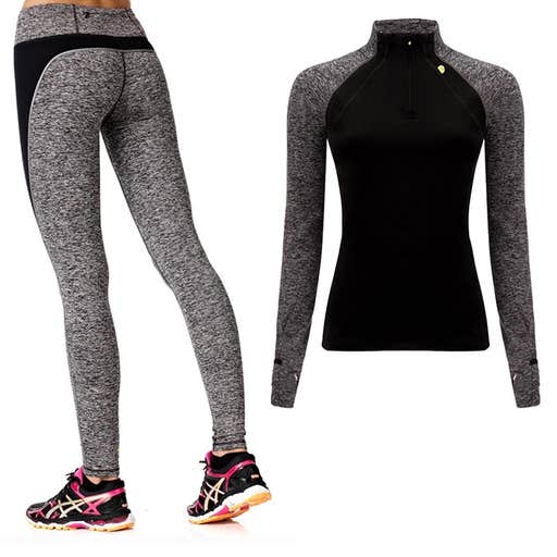 sweatybetty.com, Sweaty Betty Motion Run Tights and Chill Resist Top