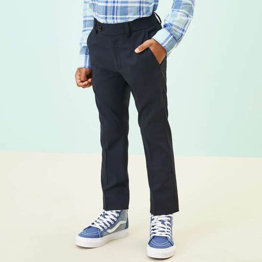 nordstrom.com, Tallia Solid Wool Blend Flat Front Trousers