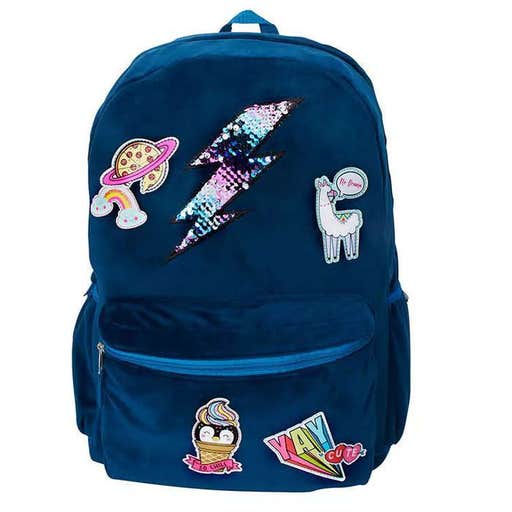 target.com, Target 16" Velvet Patch Party Kids' Backpack