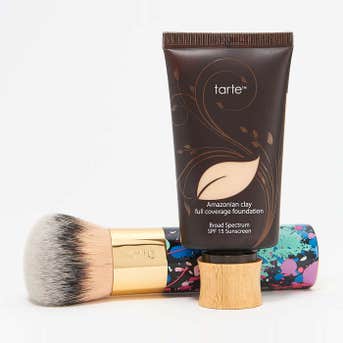 Tarte Amazonian Clay Full-Coverage Foundation With Brush