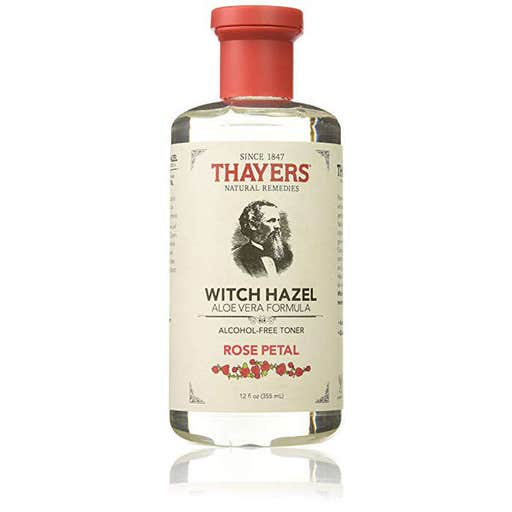 amazon.com, Thayers Alcohol-free Rose Petal Witch Hazel with Aloe Vera