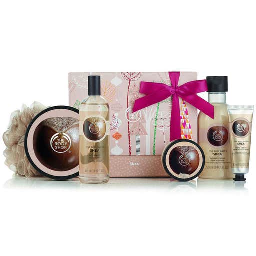 amazon.com, The Body Shop Shea Essential Collections Bath & Body Gift Set