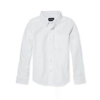 The Children's Place Long Sleeve Uniform Oxford Shirt