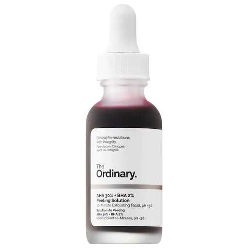 sephora.com, The Ordinary AHA 30% + BHA 2% Peeling Solution