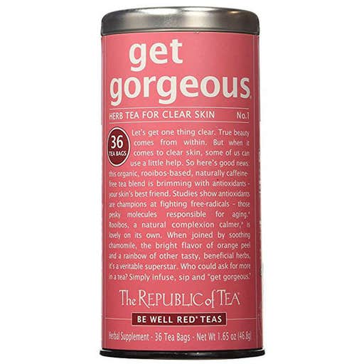 amazon.com, The Republic of Tea Get Gorgeous Herb Tea For Clear Skin