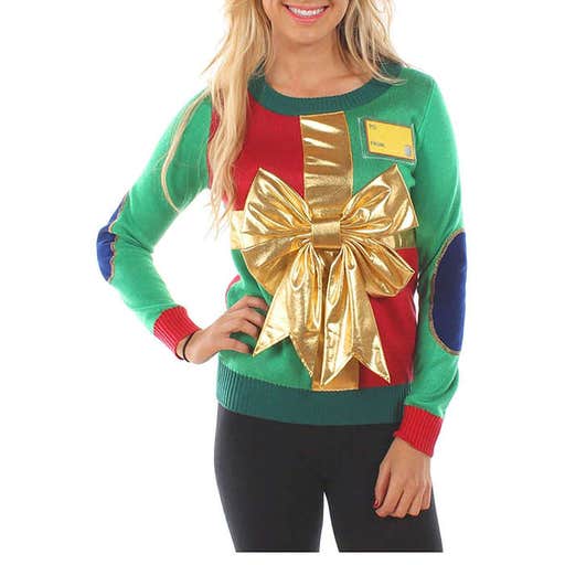 amazon.com, Tipsy Elves Wrapping Paper Christmas Sweater