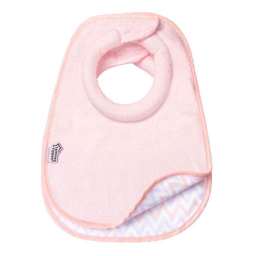 amazon.com, Tommee Tippee Closer to Nature Comfi-Neck Reversible Soft Baby Bib with Padded Collar