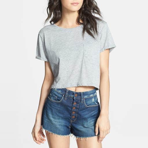 nordstrom.com, Topshop Crop Pocket Tee