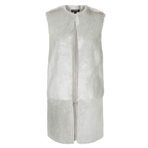 topshop.com, Topshop Faux Fur Gilet