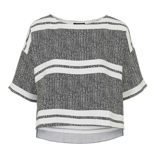 topshop.com, Topshop Herringbone Striped Print Tee
