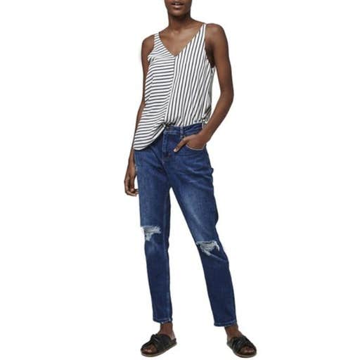 nordstrom.com, Topshop Stripe Panel V-Strap Camisole