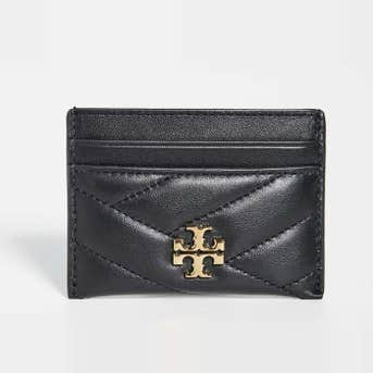 Tory Burch Kira Chevron Leather Card Case