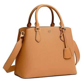 Tory Burch Medium Robinson Leather Triple Compartment Bag