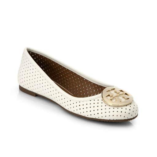 saksfifthavenue.com, Tory Burch Reva Perforated Leather Ballet Flats