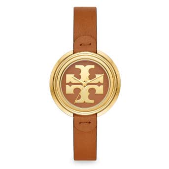 Tory Burch The Miller Leather Strap Watch