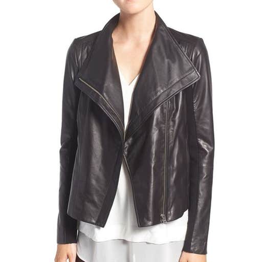 nordstrom.com, Trouve Leather Moto Jacket