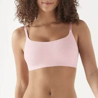 True & Co True Body Scoop Neck Adjustable Strap Bra