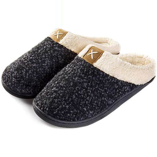 amazon.com, UltraIdeas Cozy Memory Foam Slippers