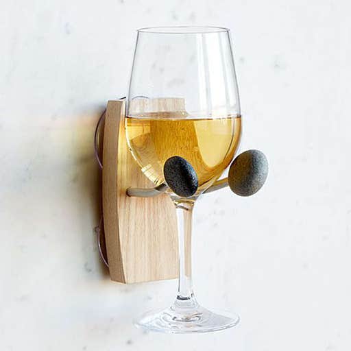 uncommongoods.com, Uncommon Goods Bathtime Essentials Wine Holder
