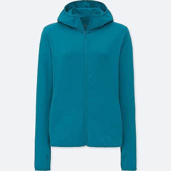 Uniqlo Airism UV Cut Long-Sleeve Mesh Hoodie