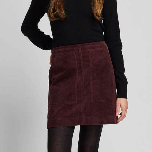 uniqlo.com, Uniqlo Corduroy Mini Skirt