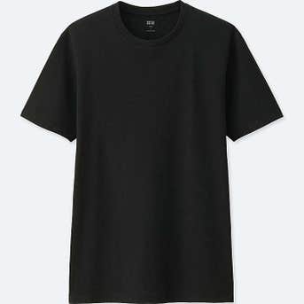 Uniqlo Men Supmia® Cotton Crewneck Short-Sleeve T-Shirt