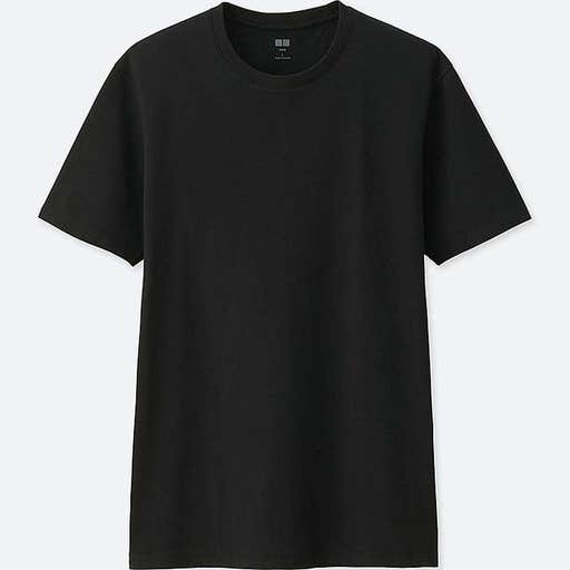 uniqlo.com, Uniqlo Men Supmia® Cotton Crewneck Short-Sleeve T-Shirt