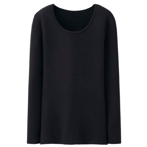 uniqlo.com, Uniqlo Women HeatTech Extra Warm Crew Neck T-Shirt